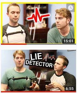 fun polygraph on YouTube